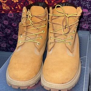 Timberland Kids Boots - Tan and Yellow